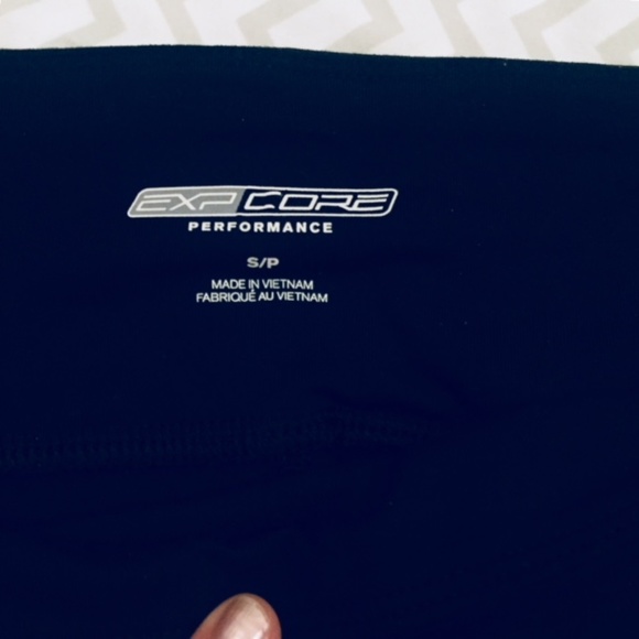 Express EXP Core Mesh Inset Compression Leggings - Picture 3 of 6